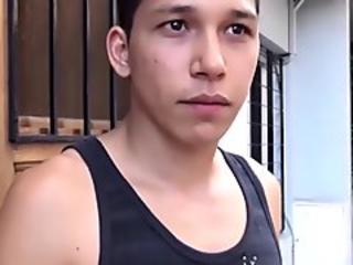 Straight Cute Latino Guy Fucked Hard In His Ass By Producer