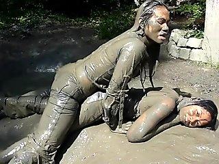 Jeans Wet Mud Thai Girls 67